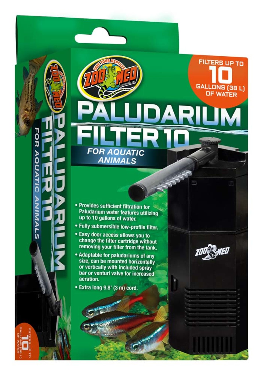 Zoo Med Paludarium 20 Internal Filter Black