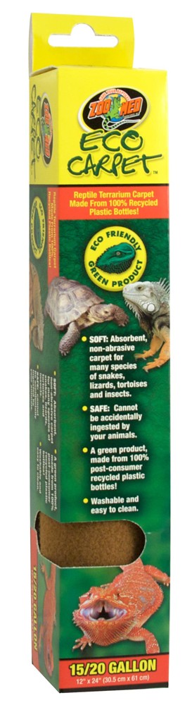 Zoo Med Eco Carpet Reptile Terrarium Carpet Tan