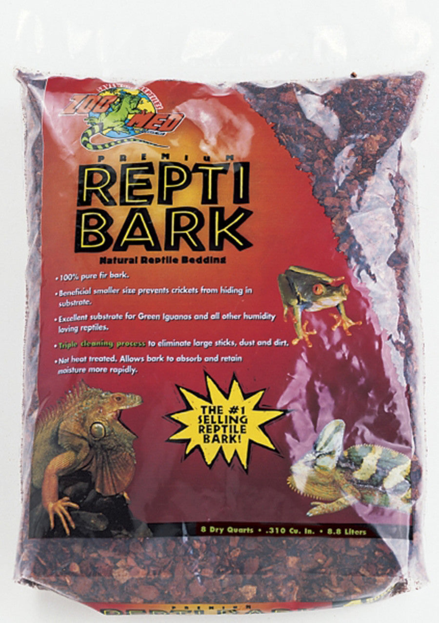 Zoo Med Premium ReptiBark Bedding Substrate Brown