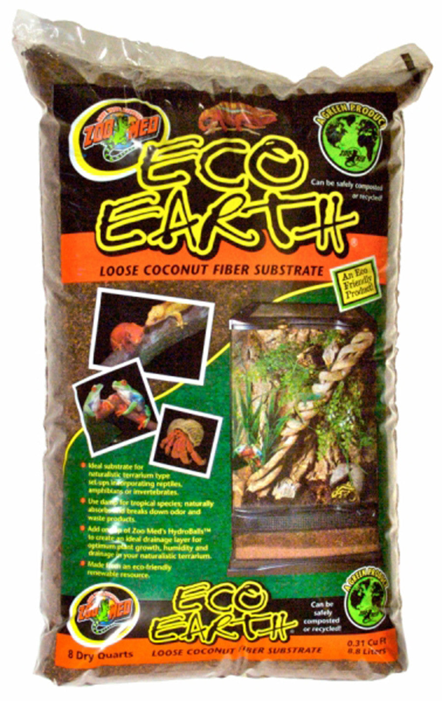 Earth Coconut Fiber Substrate Brown