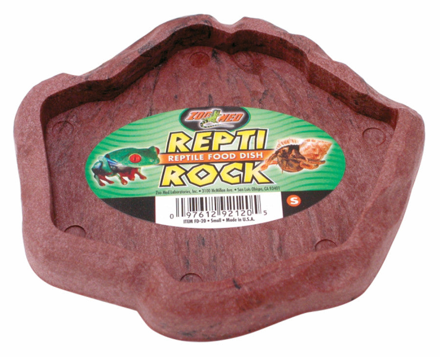 Zoo Med Repti Rock Food Dish Assorted