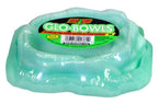Zoo Med Glo-Bowl Glow in the Dark Combo Bowl Green