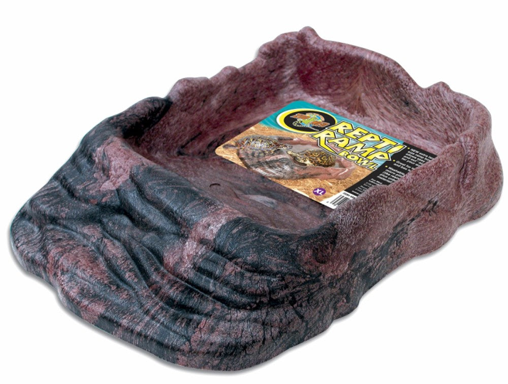 Zoo Med Repti Ramp Bowl Brown
