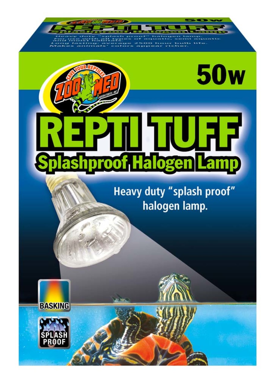 Zoo Med Repti Tuff Splashproof Halogen Lamp White