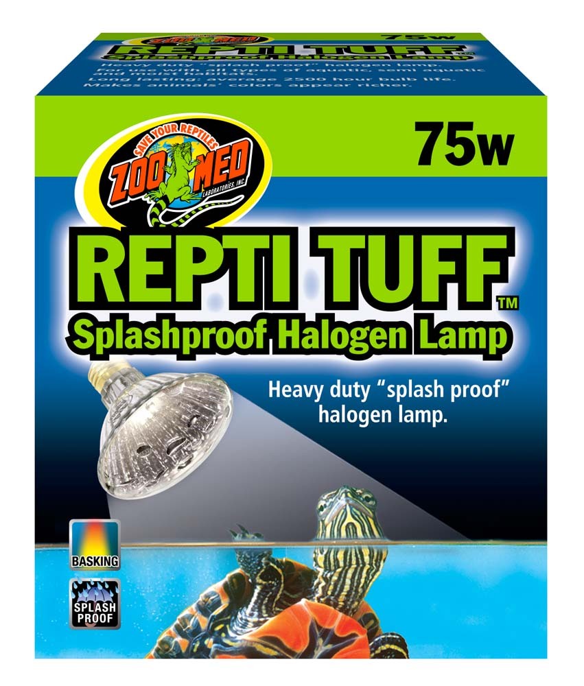 Zoo Med Repti Tuff Splashproof Halogen Lamp White