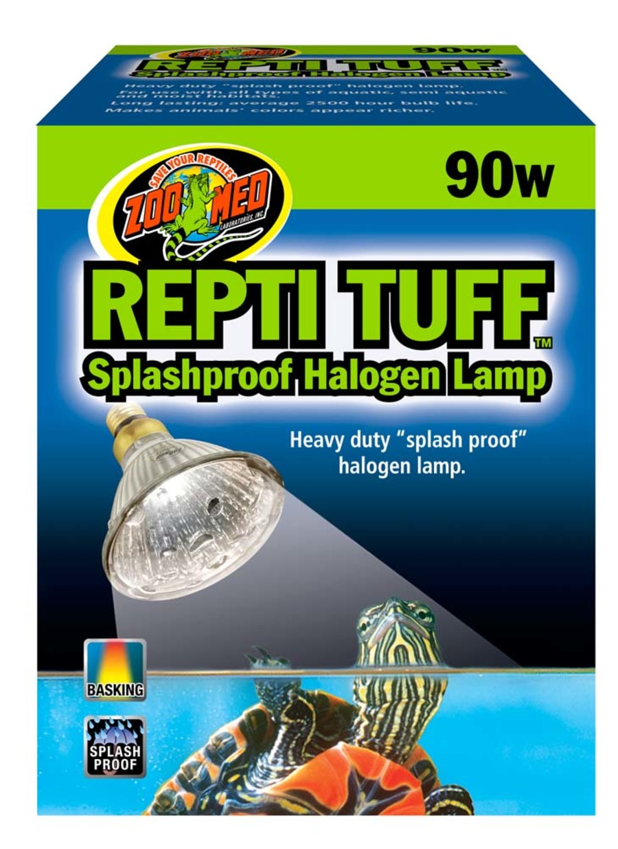 Zoo Med Repti Tuff Splashproof Halogen Lamp White