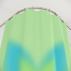Ethereal Aura Butterfly Shower Curtain Gift: Tranquil Gradient for Aesthetic Homes