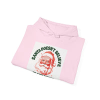 Santa Doesn't Believe in You Either hoodie – original NewGiftDay design, view 20
