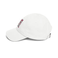 Blush Bird Garden Printed Dad for Sunny Outings hat – original NewGiftDay design, view 7