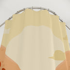 Scenic Autumn Hills Sunrise Shower Curtain Gift: Picturesque Fall for Serene Homes