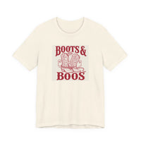 Western Boots Boo Crew T-shirt – original NewGiftDay design, view 3