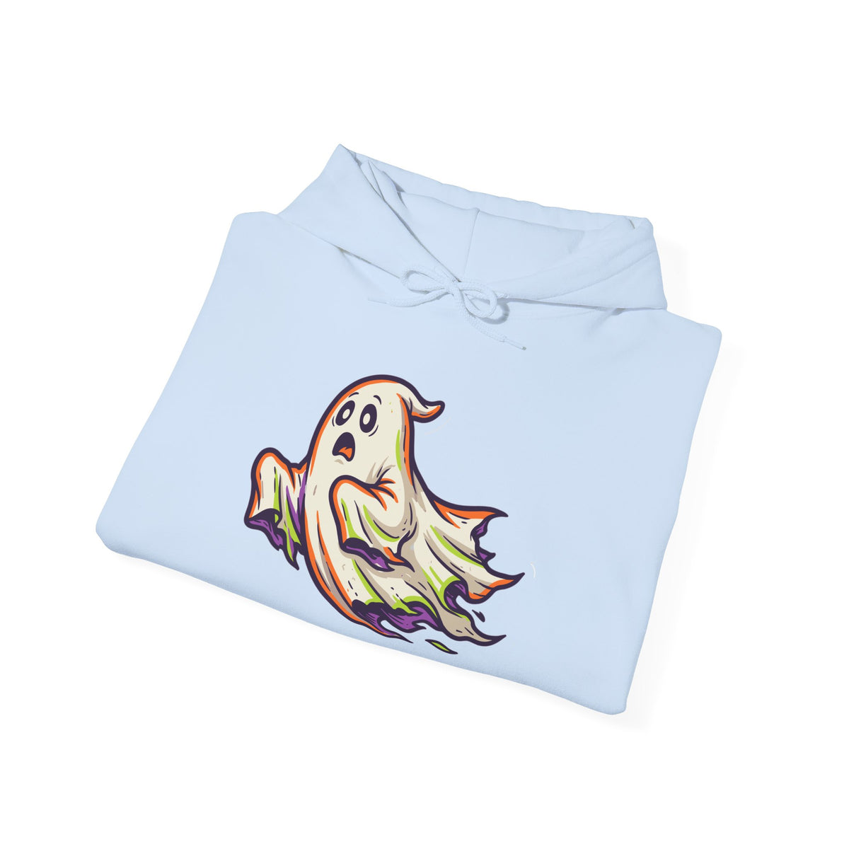 Floating Ghost Drift Halloween hoodie – original NewGiftDay design, view 17