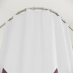 Quirky Sphynx Cat Peek Shower Curtain Gift: Modern Pet Art for Unique Homes