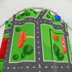 Neighborhood Map Shower Curtain Gift: Playful Adventure for Traveler Homes