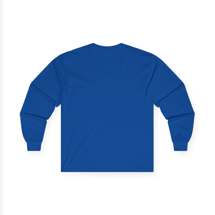 Bigfoot Christmas List long sleeve tee in purple – original NewGiftDay design