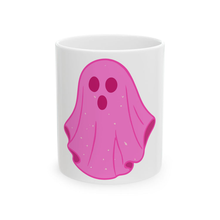 Pink Ghost Parade Ceramic, (11oz 15oz) mug – original NewGiftDay design