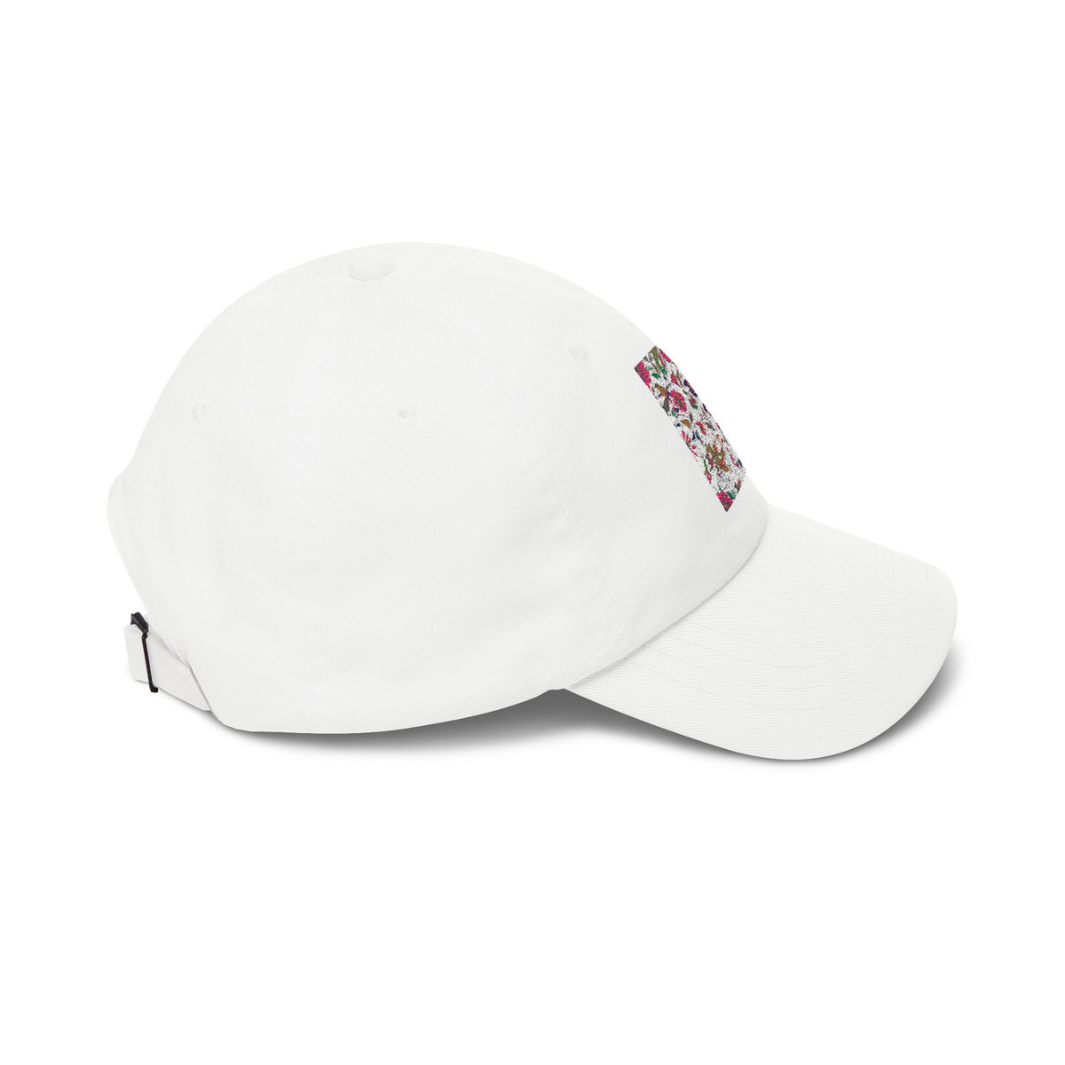 Blush Bird Garden Printed Dad for Sunny Outings hat – original NewGiftDay design, view 8