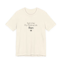Bigfoot Christmas List T-shirt – original NewGiftDay design, view 17