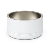 Ghost Lettering with Spooky-Cute Drips pet bowl – original NewGiftDay design, view 3