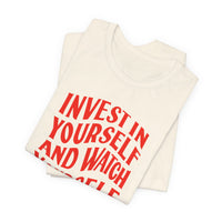 Invest in Yourself T-shirt – original NewGiftDay design, view 16