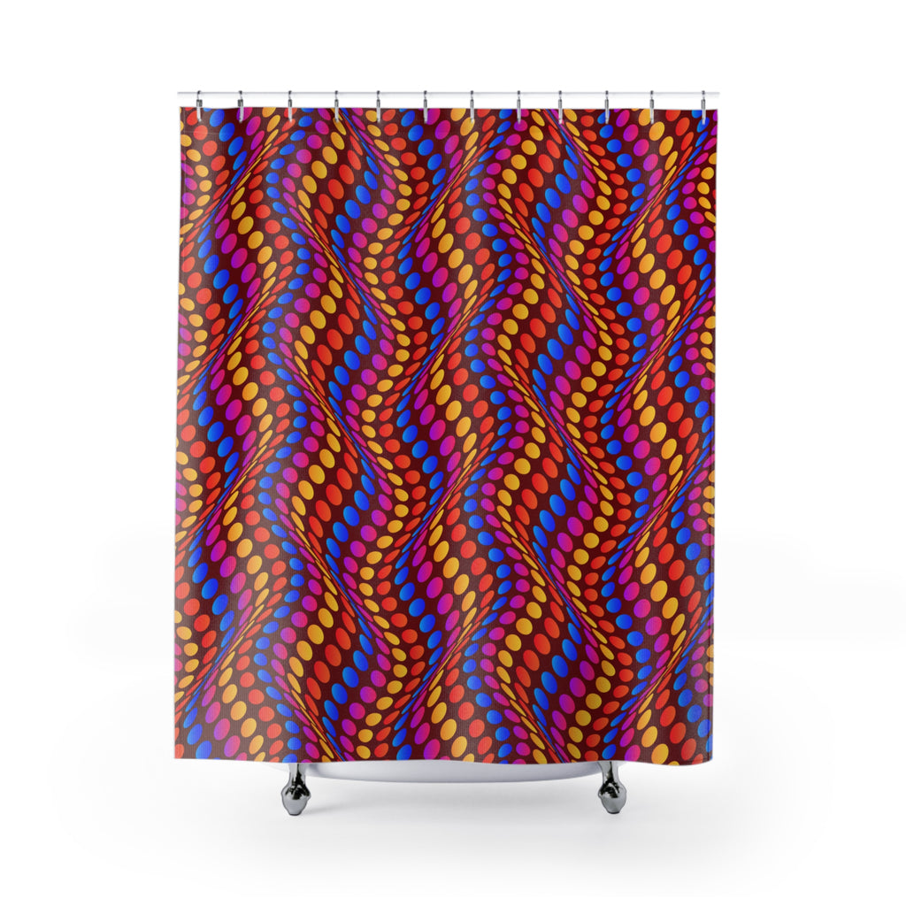 Entranced Wave Shower Curtain