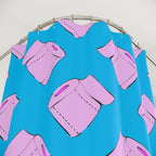 Toilet Paper Roll Pattern Shower Curtain Gift: Witty Bathroom Humor for Quirky Homes