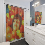 Pixel Art Ball Pit Woman Shower Curtain Gift: Retro Joy for Maximalist Homes