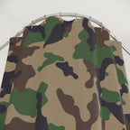Classic Woodland Camo Shower Curtain: Gift for a Rugged, Timeless Look