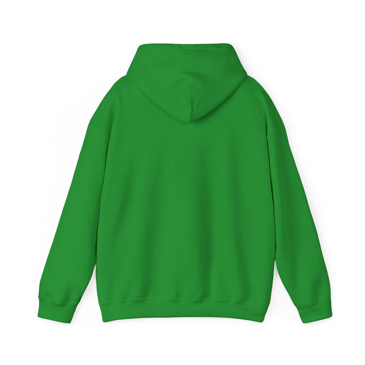 Bigfoot Christmas List™ Hooded sweatshirt in irish-green – original NewGiftDay design