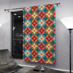 Circle Thing Boho Blackout Window Curtain