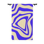 Abstract Wave Window Curtains, Boho Decor, Modern Home, Living Room Accessories, Unique Curtain Panel, Bedroom Window Treatment
