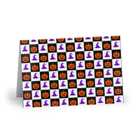 Jack-O'-Lantern Parades (1 or 10-pcs) greeting card – original NewGiftDay design, view 7