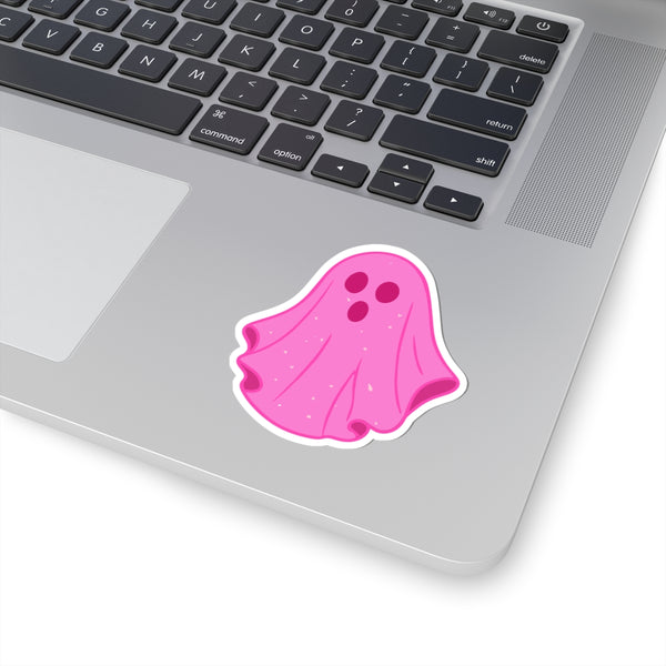 Pink Ghost Parade Kiss-Cut Stickers design