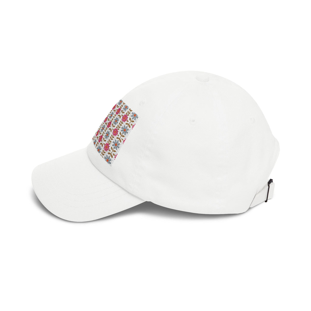 Retro Daisy Blooms Classic Dad Cap hat – original NewGiftDay design, view 7