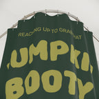 "Pumpkin Booty" Zombie Hand Shower Curtain Gift: Humorous Horror for Cheeky Homes