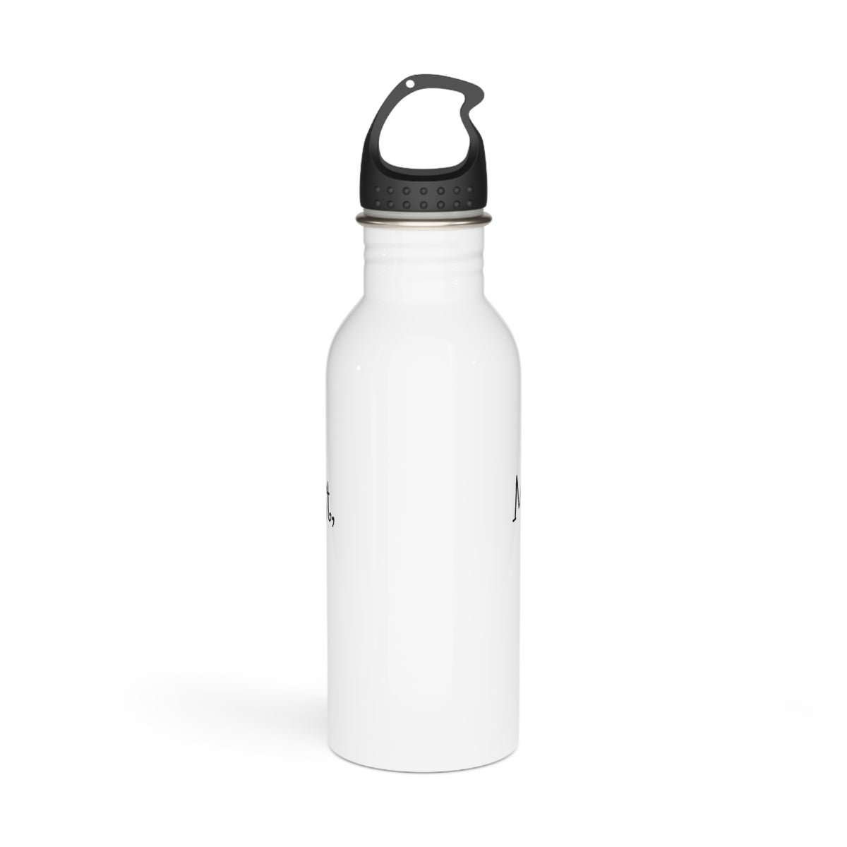 Bigfoot Christmas List water bottle – original NewGiftDay design, view 3