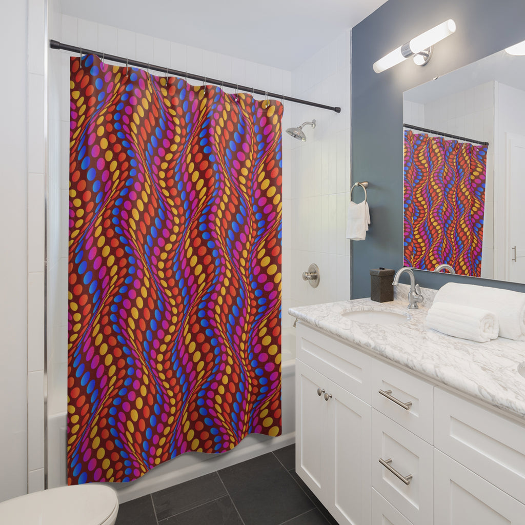 Entranced Wave Shower Curtain