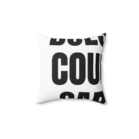 Does This Count as Cardio Printed Throw for Workout Corners pillow – original NewGiftDay design