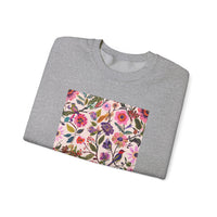 Blush Bird Garden DTG Printed for Cozy Blooms sweatshirt – original NewGiftDay design, view 13