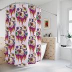Gross-Out Melting Eyeball Clusters Shower Curtain Gift: Horror Punk for Edgy Homes