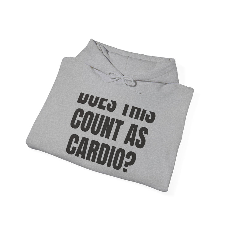 Does This Count as Cardio DTG Printed for Rest Day Rides hoodie in sport-grey – original NewGiftDay design
