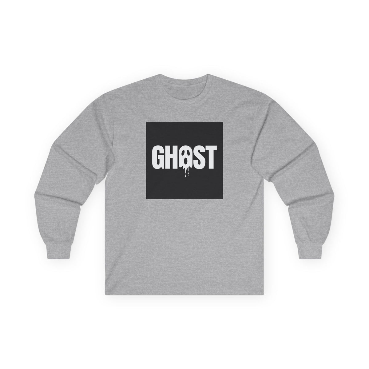 Dripping Ghost Face long sleeve tee – original NewGiftDay design, view 3