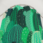 Cactus Shower Curtain by, Tropical Bathroom Decor, Greenery Home Accent, Boho Style Gift, Unique Bathroom Accessories