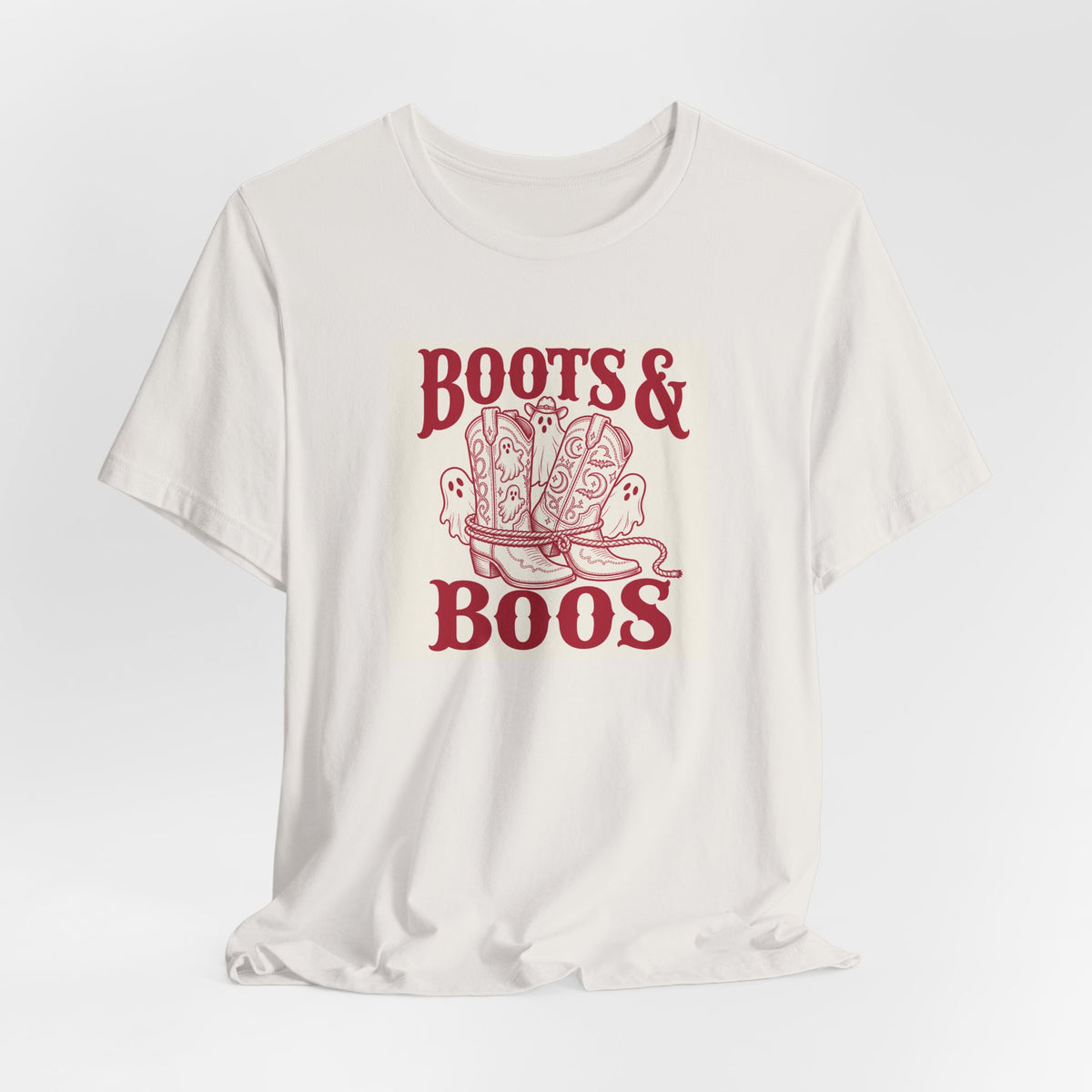 Western Boots Boo Crew T-shirt – original NewGiftDay design, view 23