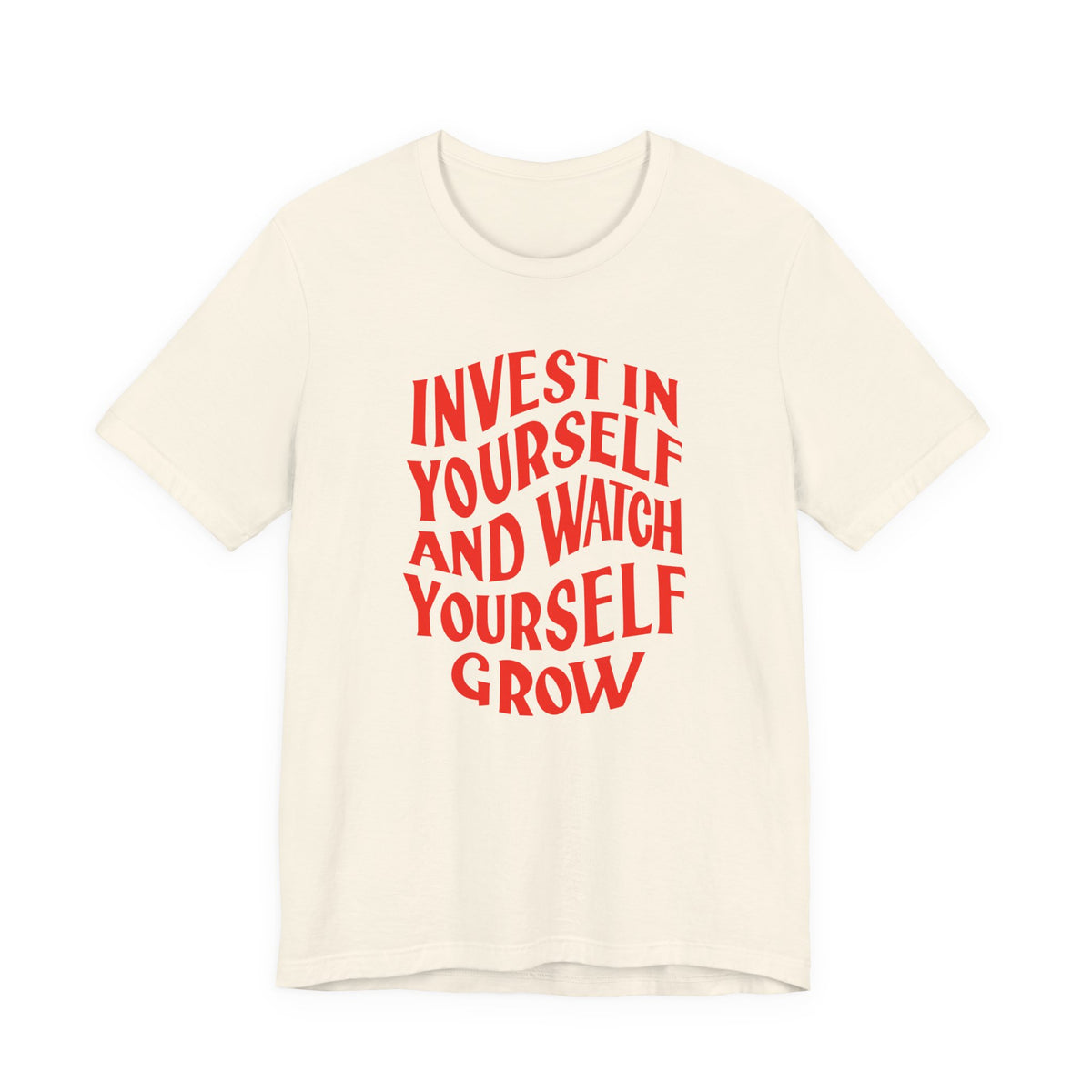 Invest in Yourself T-shirt – original NewGiftDay design, view 3