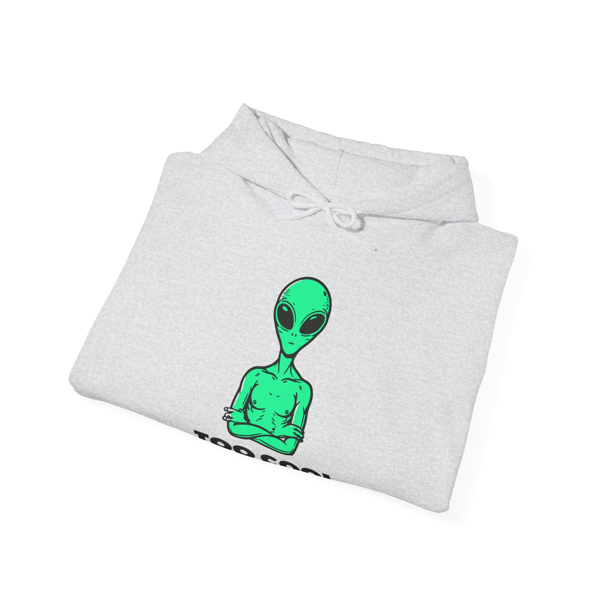 Too Cool For This Planet Alien hoodie – original NewGiftDay design, view 11