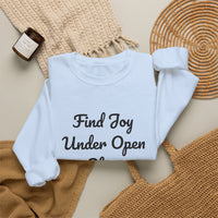 Find Joy Under Open Skies sweatshirt – original NewGiftDay design, view 17