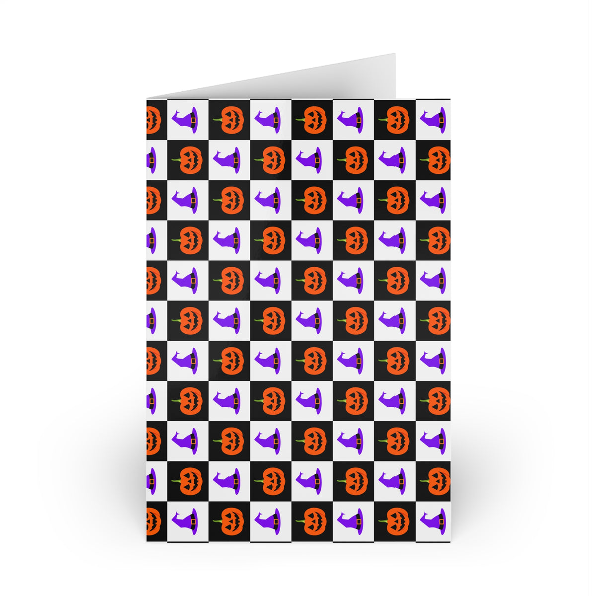 Jack-O'-Lantern Parades (1 or 10-pcs) greeting card – original NewGiftDay design, view 2