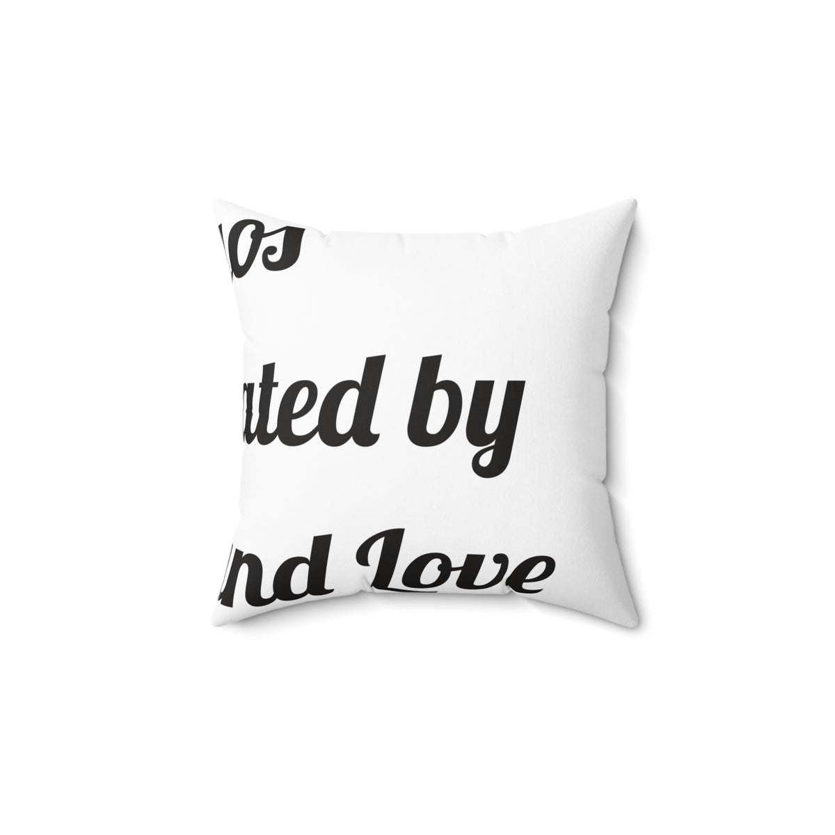 Chaos Coordinated by Snacks and Love Printed Throw for Family Sofas pillow – original NewGiftDay design, view 2