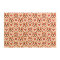 Corgi Hearts doormat – original NewGiftDay design